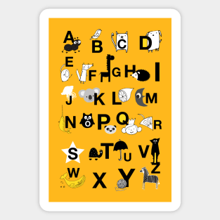 ABC Yellow Sticker